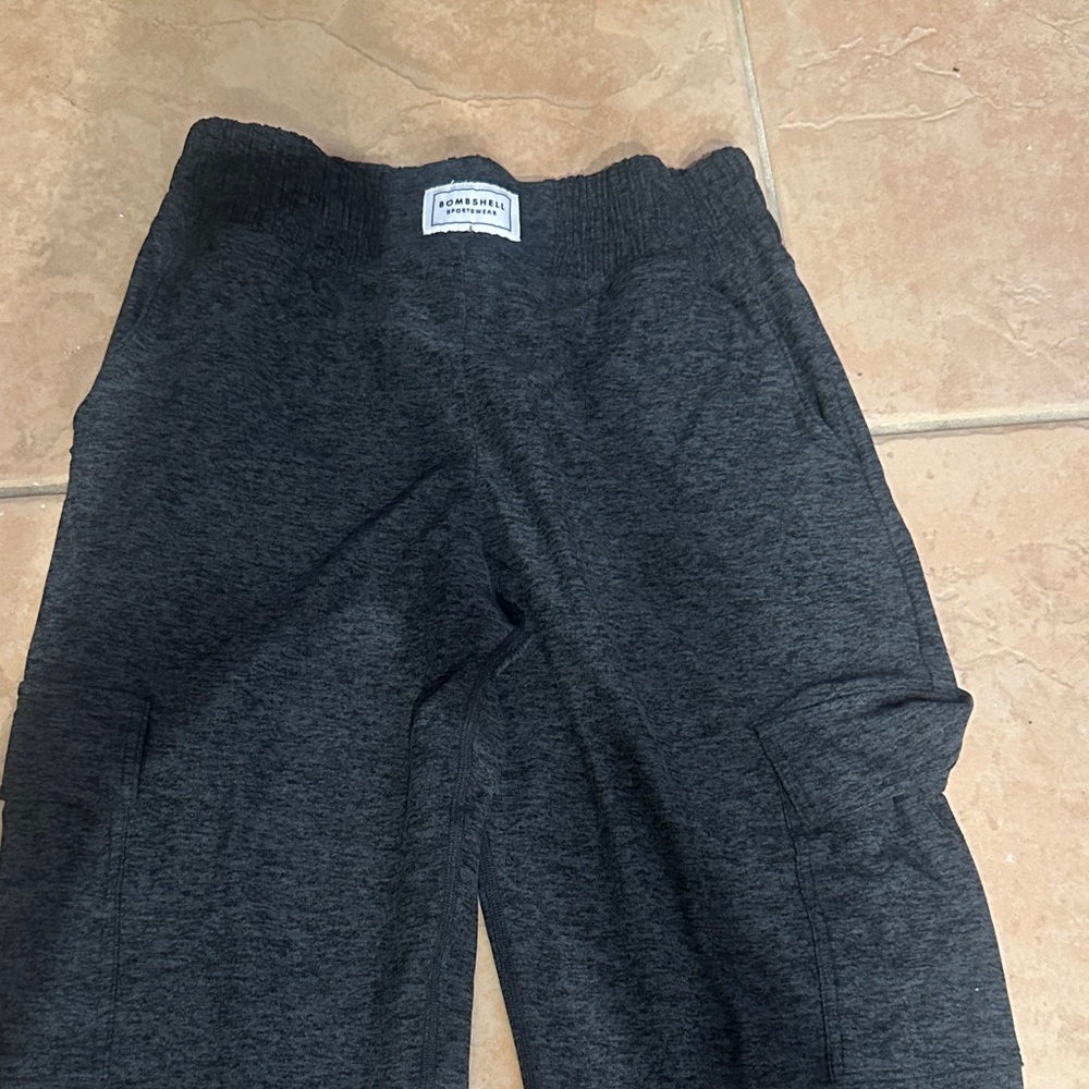 Charcoal Gray women Jogger Pants